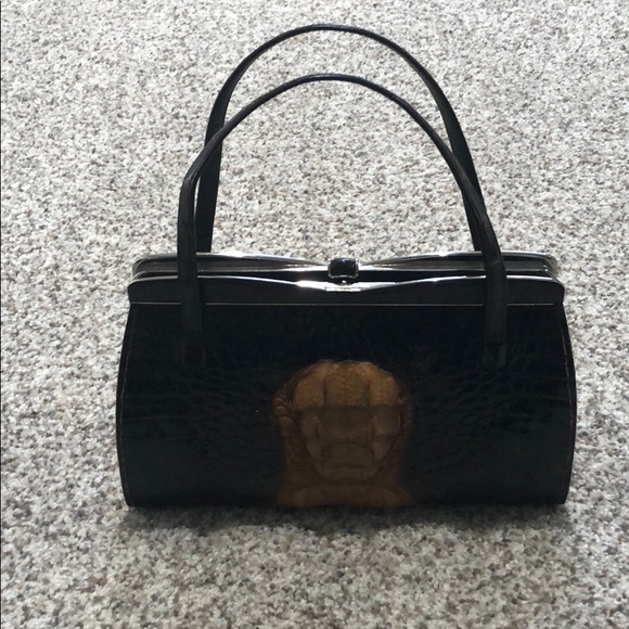 Vintage Japanese Crocodile Purse - Picture 5 of 9